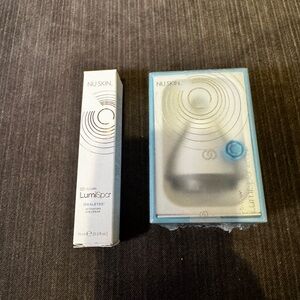 Nu Skin ageLOC LumiSpa Accent Facial Massager & IdealEyes Cream for Wrinkles